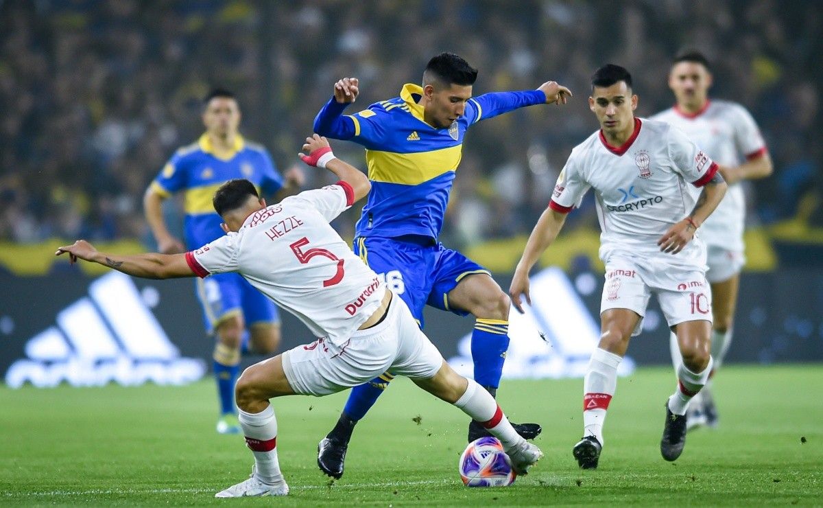 Boca empató con Huracán y no pudo subirse nuevamente a la punta del ...