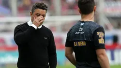 Se encienden las alarmas en River: dejó la práctica y preocupó muchísimo a Gallardo