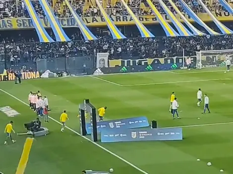 VIDEO | Benedetto, el jugador más aplaudido por la gente de Boca tras el Superclásico