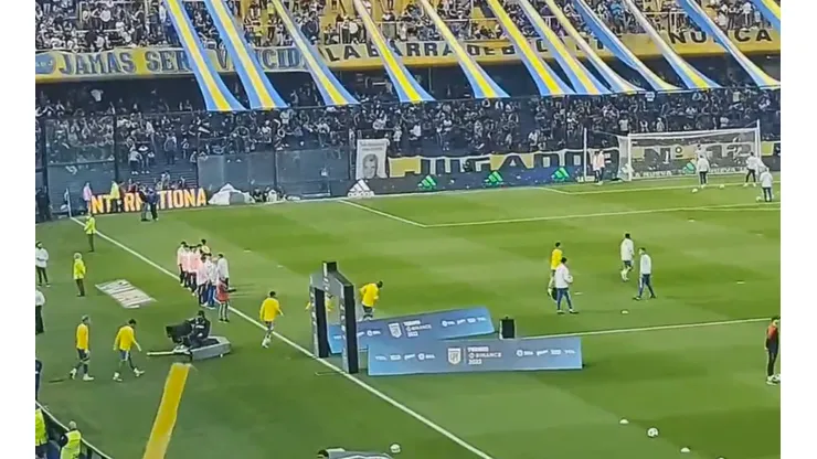 VIDEO | El jugador más aplaudido por la gente de Boca tras el Superclásico