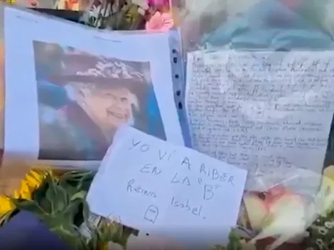 VIDEO | La cargada a River por el descenso en el funeral de la Reina Isabel II