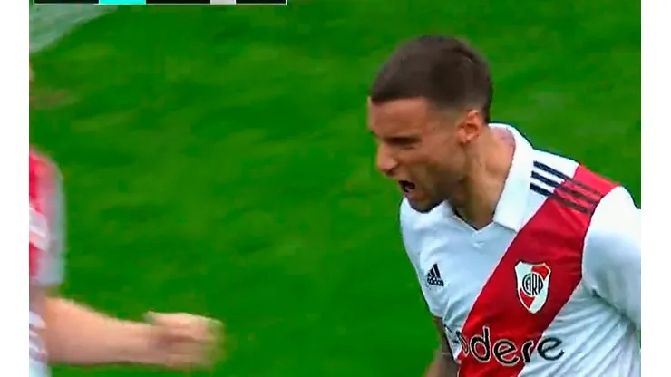 VIDEO | Mammana le da vida a River: abrió el clásico ante San Lorenzo