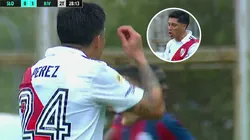 VIDEO | Le dijo de todo: Enzo Pérez explotó contra otro jugador de River en pleno partido