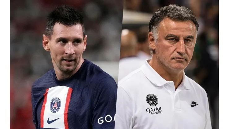 Galtier, sin filtro sobre Messi.
