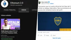 Boca, hackeado en Youtube.