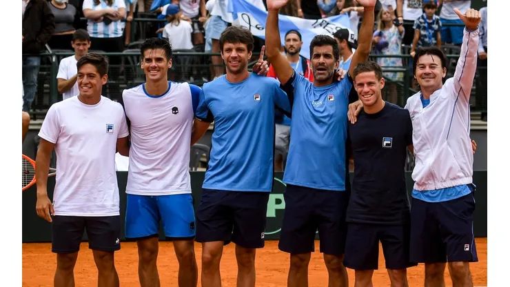 El equipo argentino se juega todo en el último partido de la Copa Davis.