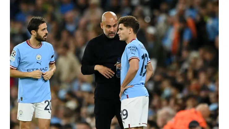 La frase de Guardiola sobre Julián Álvarez tras el triunfo ante Dortmund: "Él tiene que aprender..."