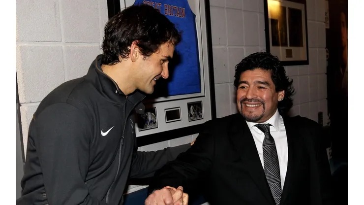 Un Diego para todo: Maradona y sus elogios para Roger Federer.