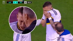 VIDEO | El llanto desconsolado de Briasco al salir lesionado en Boca