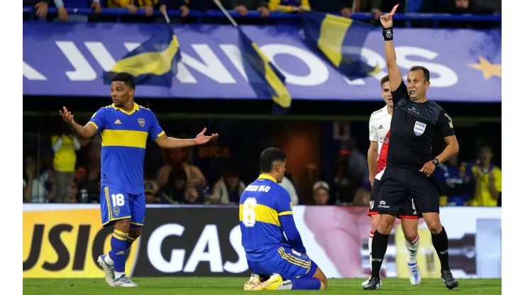 La polémica confesión tras la expulsión en el último Boca-River: "Si yo fuese Marcos Rojo..."