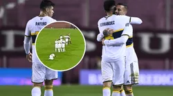 El jugador de Boca que se largó a llorar tras el triunfo contra Lanús