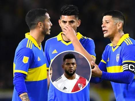 VIDEO | La frase de Rojo a Figal cuando entró Borja que volvió locos a los hinchas de Boca: "Nuestro líder"