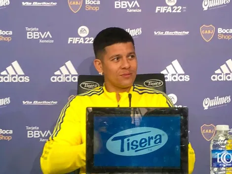 Marcos Rojo explicó su "avivada" en la salida de Boca en el Superclásico: "Hice todo mal"