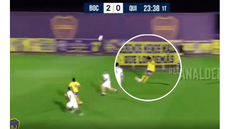 VIDEO | Magia intacta: la terrible asistencia de Ibarra en el Senior de Boca