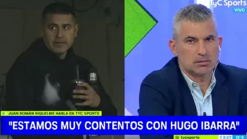 El cruce entre Riquelme y Guido Glait al aire: "¿Puedo terminar o no?"