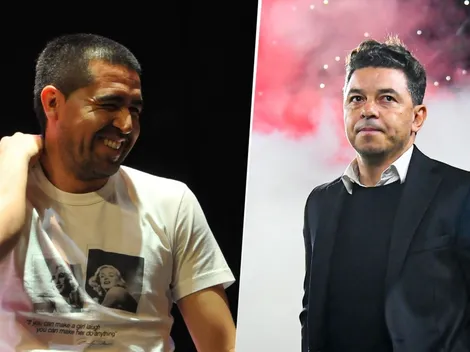 La respuesta de Riquelme a la frase de Gallardo: "Si dice eso..."