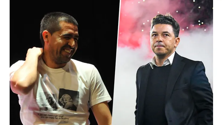 La respuesta de Riquelme a la frase de Gallardo: "Si dice eso..."