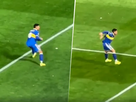 VIDEO | La reacción de Rojo tras el pitazo final mientras se iba expulsado en Boca