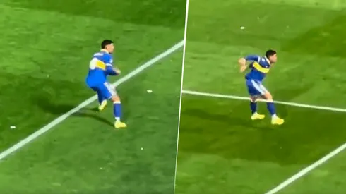 VIDEO | La reacción de Rojo tras el pitazo final mientras se iba expulsado en Boca