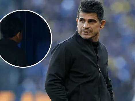 VIDEO | El gesto de Ibarra al salir a La Bombonera para el Superclásico