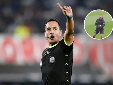 VIDEO | No se puede creer: el repudiable gesto del árbitro Espinoza a un hincha de Newell's