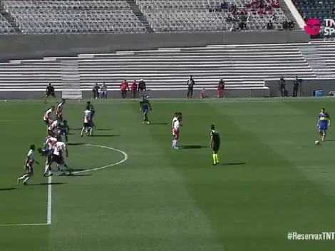 VIDEO | ¡Qué golazo! Brandon Cortés marcó de tiro libre para la Reserva de Boca ante River