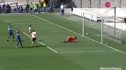 VIDEO | Todo Boca pidió offside: River aprovechó un rebote e igualó el Superclásico de Reserva