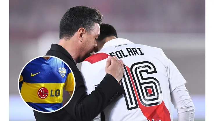 La broma de un ex Boca sobre la lesión de Solari antes del Superclásico.