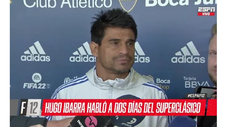 ¿Juega con línea de 5? La firme respuesta de Ibarra sobre el planteo de Boca ante River