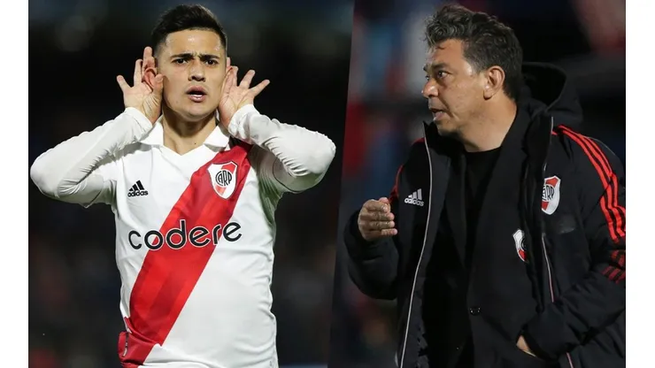El delantero que podría jugar en River si no llega Solari.
