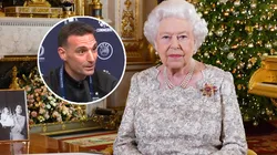 VIDEO | El saludo de Lionel Scaloni a la Reina Isabel antes de su fallecimiento