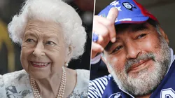 El día que la Reina Isabel II le ofreció ser presidente de una ONG a Maradona