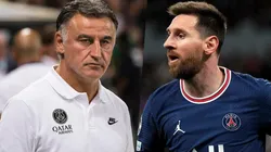 Galtier terminó con un récord que tenía Messi.