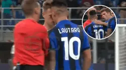 VIDEO | Le negó el saludo: fuerte cara a cara entre Lautaro Martínez y Kimmich