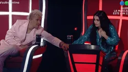 Lali se emocionó con la interpretación de Octavio.