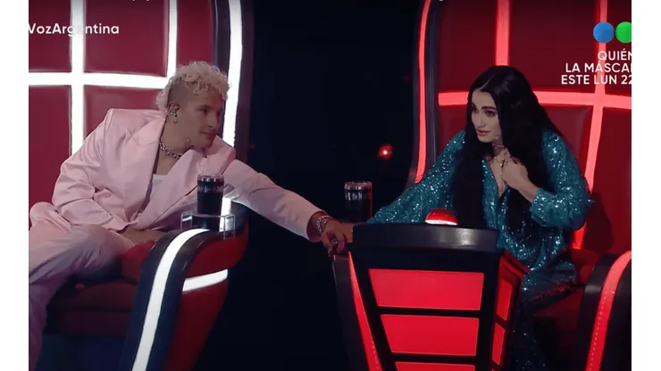 Lali se emocionó con la interpretación de Octavio.
