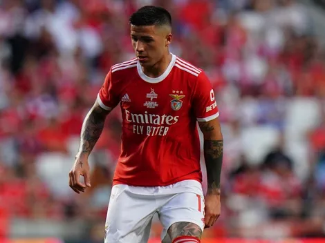 Plata en euros: River festejó el partido del Benfica por Enzo Fernández