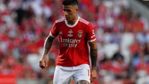 Plata en euros: River festejó el partido del Benfica por Enzo Fernández