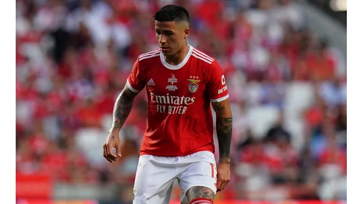 Plata en euros: River festejó el partido del Benfica por Enzo Fernández