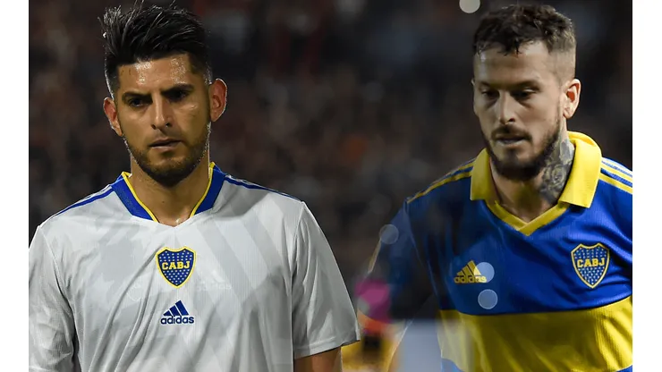 No se vio: la foto de Benedetto y Zambrano tras el partido ante Colón