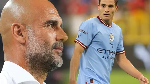 Lo reveló: Guardiola se animó a contar por qué motivo Julián no es titular en el City