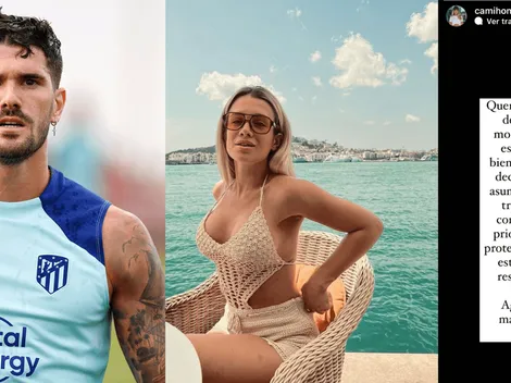 El sorpresivo comunicado de De Paul en medio del conflicto con Camila Homs