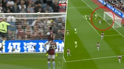 Dibu calculó mal y Haaland no perdonó.