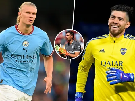 ¿Es verdad que Haaland le pidió a Dibu Martínez la camiseta de Agustín Rossi?