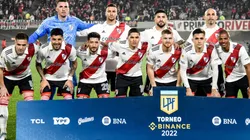 El probable once de River para la 17° fecha de la Liga Profesional.