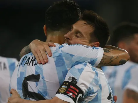 Le emotiva despedida entre Messi y Paredes en el PSG: "Te voy a extrañar, chiquitín..."