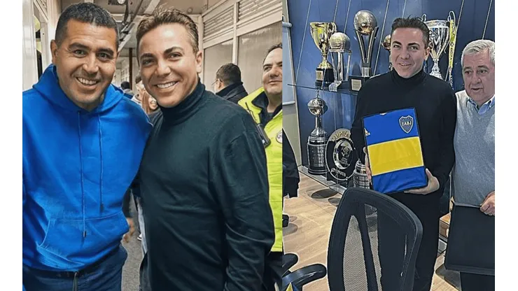 Nadie puede creer el error de Cristian Castro con Riquelme en su visita a La Bombonera