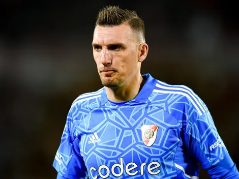 Temor en River por un posible desgarro de Armani en la previa del Superclásico