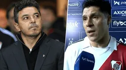 Enzo habló de los rumores de una supuesta pelea con Gallardo.