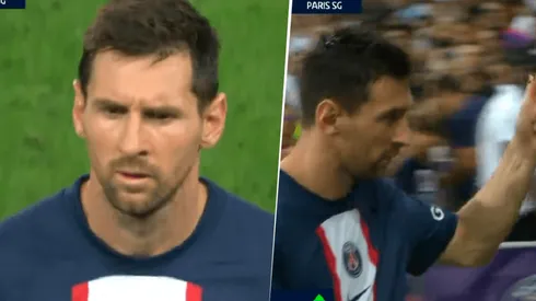 VIDEO | El gesto de Messi a los hinchas del PSG tras ser nuevamente reemplazado por Galtier